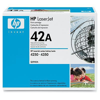 Toner Hp Q5942A Negro Original