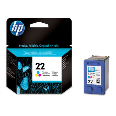 Cartucho Tinta Hp HP 22 Tricolor Original