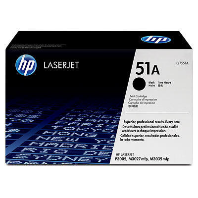 Toner Hp Q7551A Negro Original