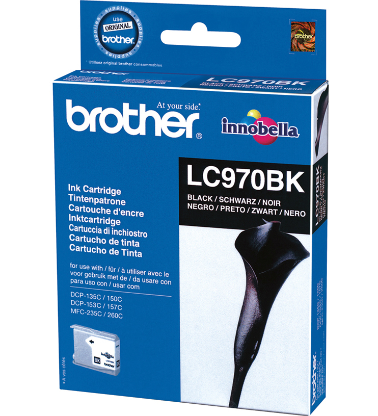 Cartucho Tinta Brother LC970 Negro Original