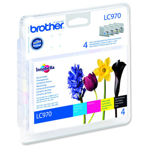 Pack Cartuchos Tinta Brother LC970 Original