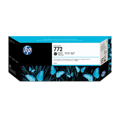 Cartucho Tinta Hp 772 Negro Mate Original