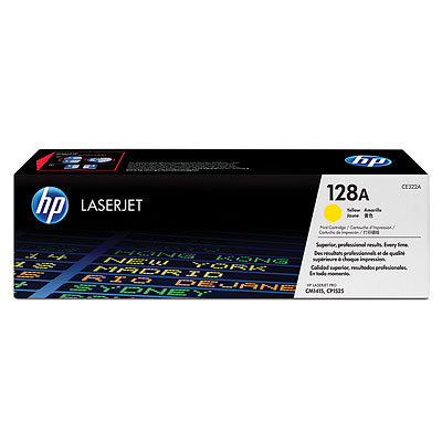 Toner Hp CE322A / 128A Amarillo Original