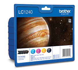 Pack Cartuchos Tinta Brother LC-1240 Original