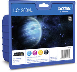 Pack Cartuchos Tinta Brother LC-1280XL Original