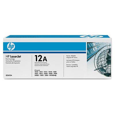 Pack 2 Toner Hp Q2612AD Original