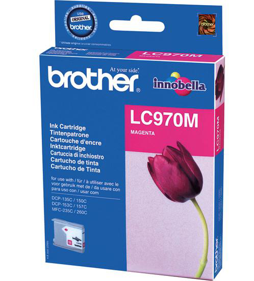 Cartucho Tinta Brother LC970 Magenta Original