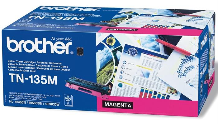 Cartucho Toner Brother TN135M Magenta Original