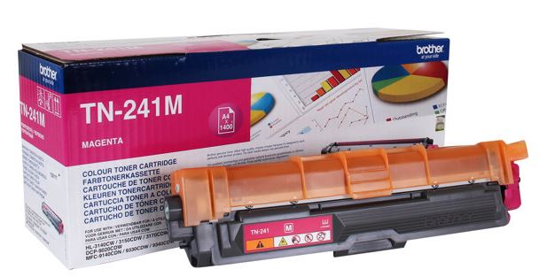 Cartucho Toner Brother TN241M Magenta Original