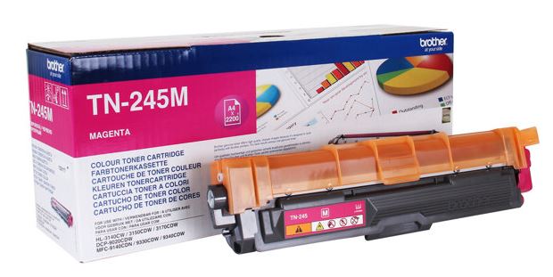 Cartucho Toner Brother TN245M Magenta Original