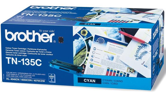 Cartucho Toner Brother TN135C Cian Original