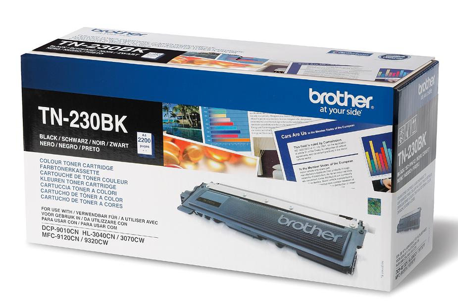 Cartucho Toner Brother TN230BK Negro Original