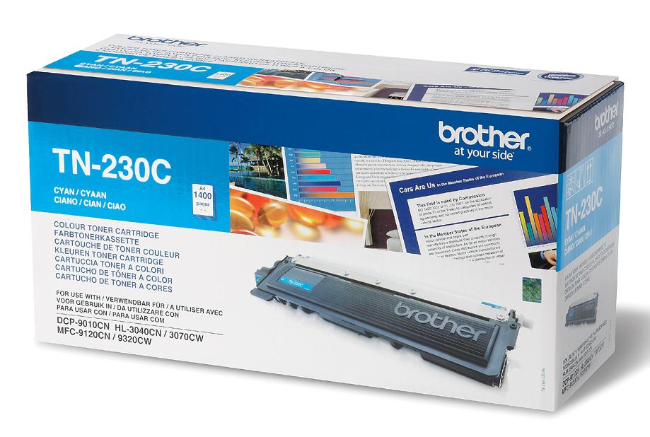 Cartucho Toner Brother TN230C Cian Original