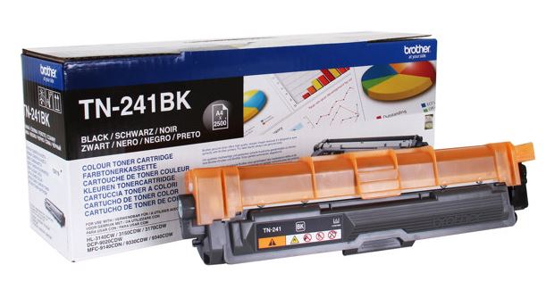 Cartucho Toner Brother TN241BK Negro Original