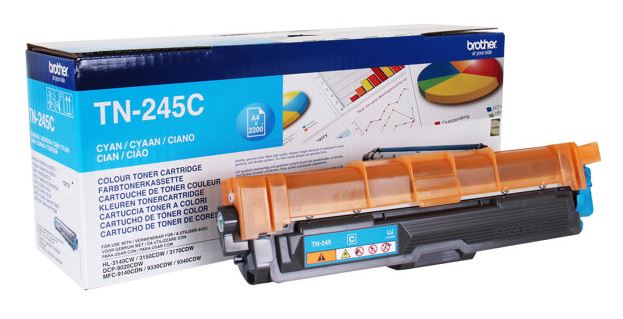 Cartucho Toner Brother TN245C Cian Original