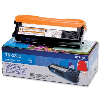 Cartucho Toner Brother TN328C Cian Original