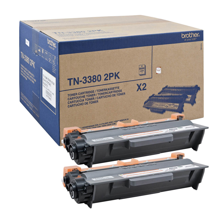 Pack Toners Brother TN3380 Original