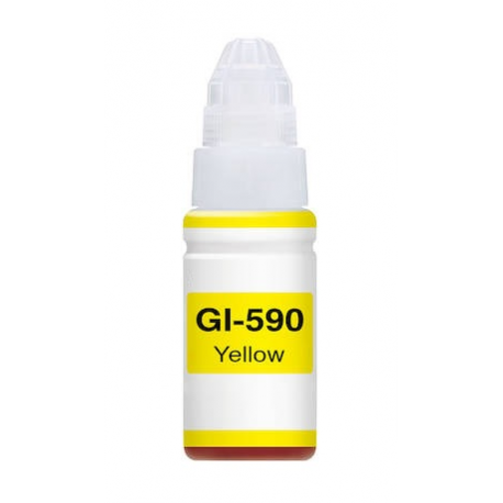 Botella Canon GI590 Amarillo Tinta Compatible