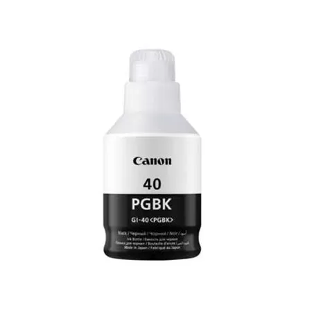 Botella Tinta Canon GI40 Negro Original