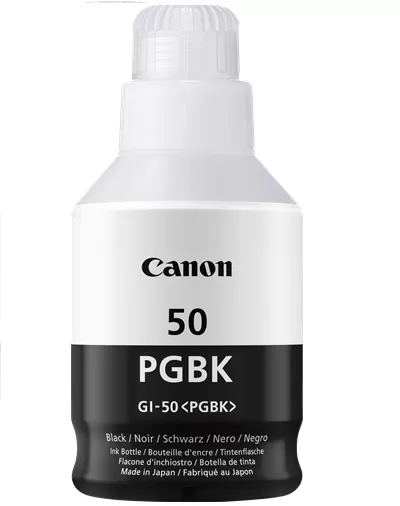 Botella Tinta Canon GI50 Negro Original