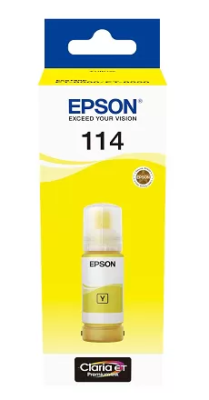 Botella Tinta Epson 114 Amarillo Original