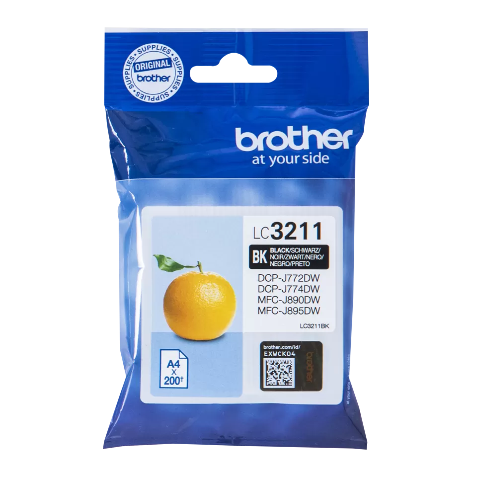 Cartucho Tinta Brother LC3211BK Negro Original