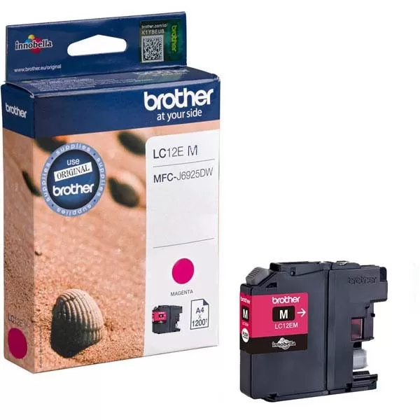 Cartucho Tinta Brother LC-12E Magenta Original