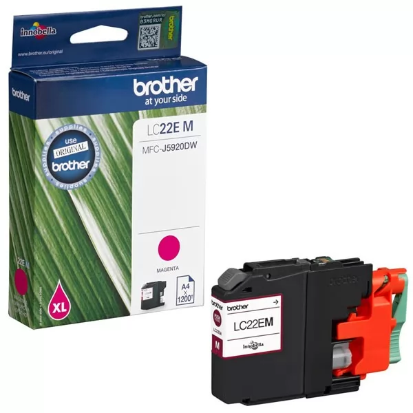 Cartucho Tinta Brother LC-22E Magenta Original