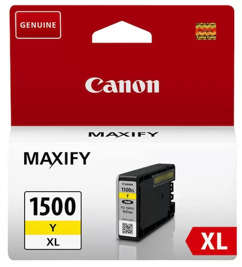 Cartucho Tinta Canon PGI1500XL Amarillo Original