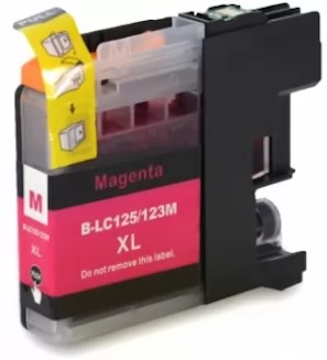 Cartucho Tinta Brother LC123M Magenta Compatible