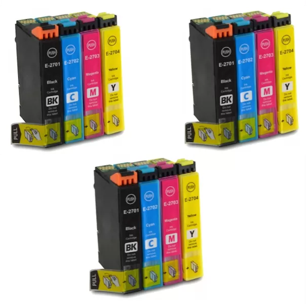 Pack 16 Epson 27XL Cartuchos Compatible