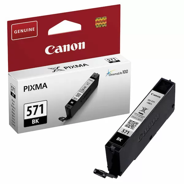 Cartucho Tinta Canon CLI571 BK Negro Original