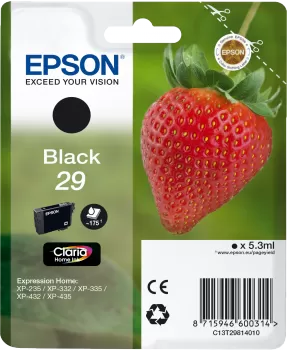 Cartucho Tinta Epson T2981 / C13T29814010 Negro Original