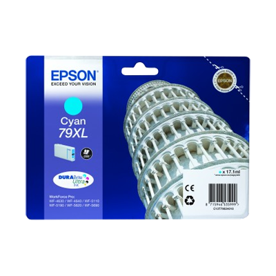 Cartucho Tinta Epson T7902 Cian Original