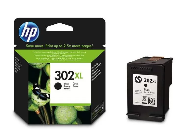 Cartucho Tinta Hp 302XL Negro Original