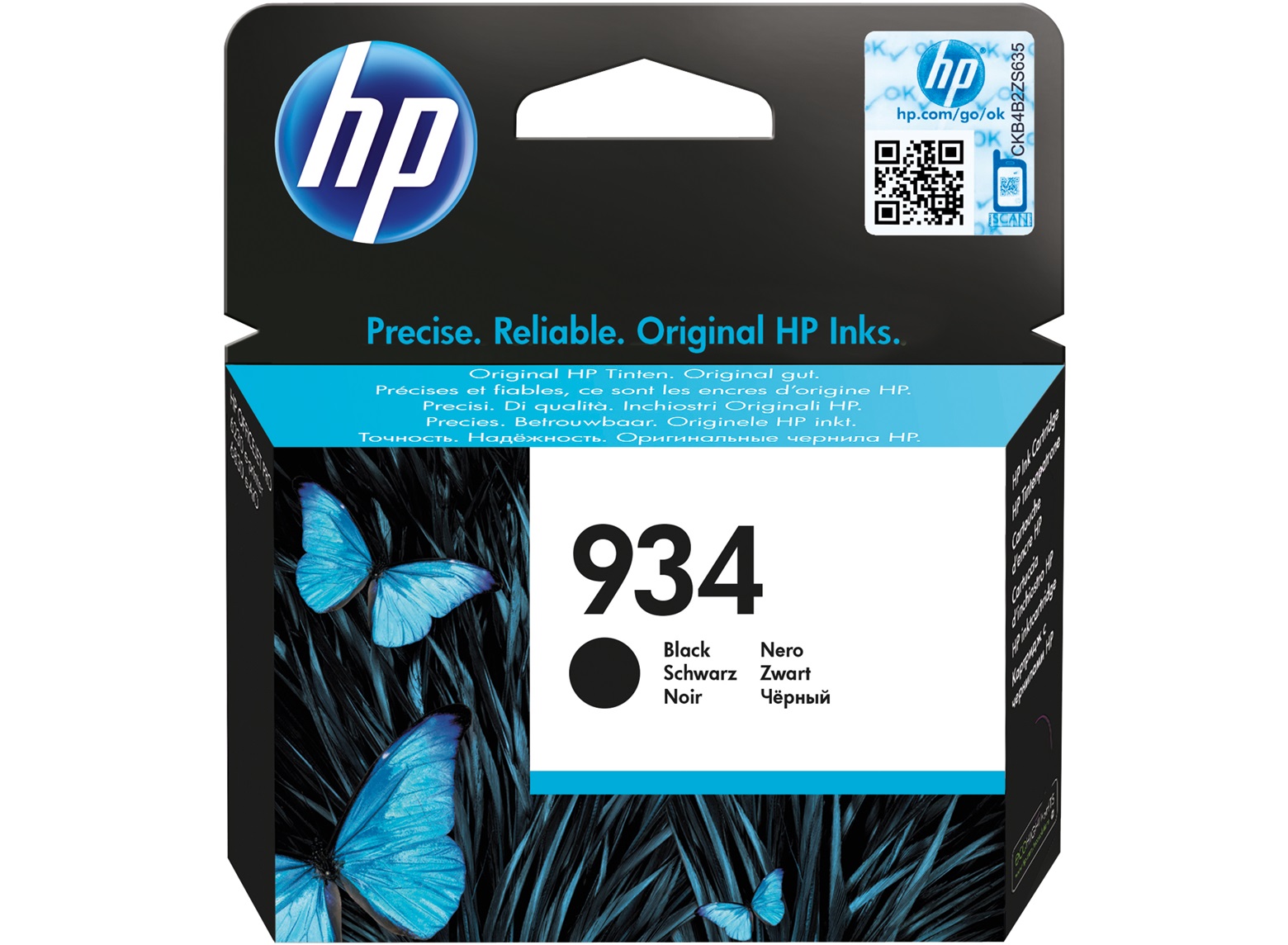 Cartucho Tinta Hp 934 Negro Original