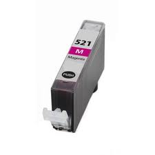 Cartucho Tinta Canon CLI521M Magenta Compatible