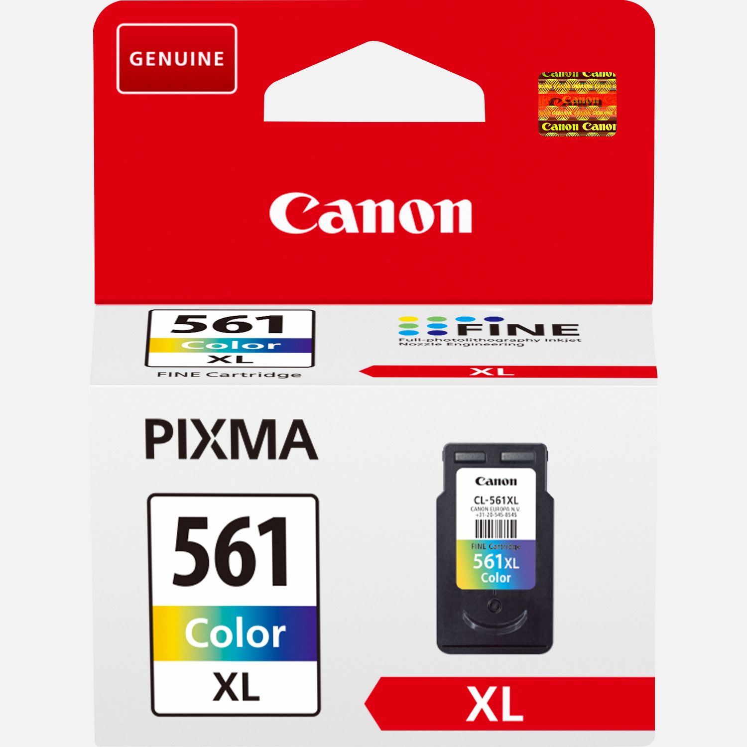 Cartucho Tinta Canon CL561XL Tricolor Original