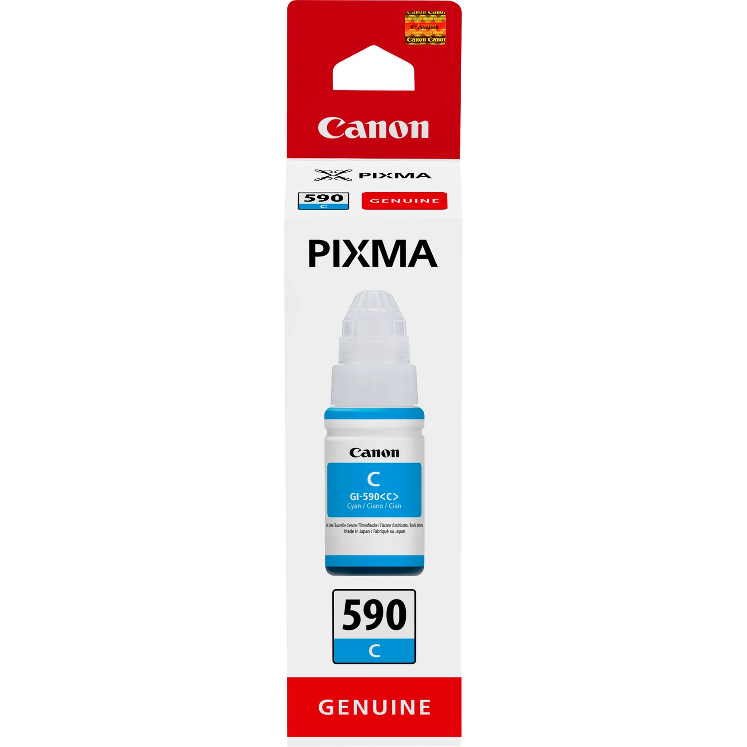 Canon GI590C Botella Tinta Color Cian Original