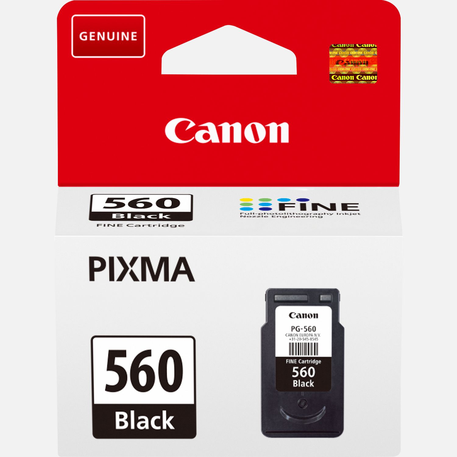 Cartucho Tinta Canon PG560 Negro Original