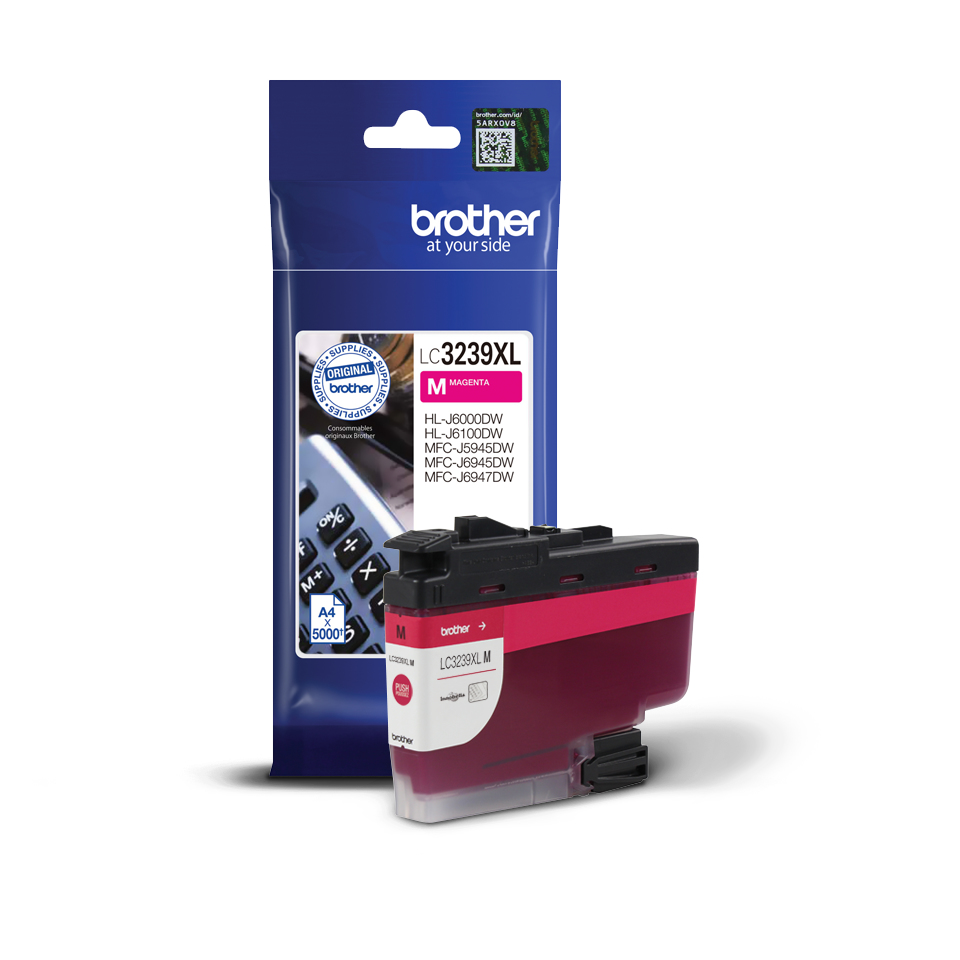 Cartucho Tinta Brother LC3239XL Magenta Original