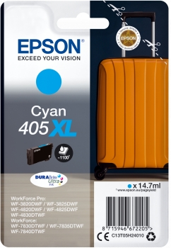 Cartucho Tinta Epson 405XL Cian Original