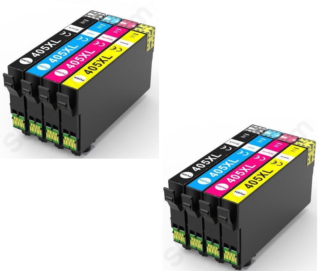 Pack 8 Colores Cartucho Epson 405XL Compatible