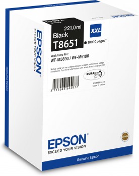 Cartucho Tinta Epson T8651 Negro Original