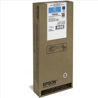 Cartucho Tinta Epson T9442 Cian Original