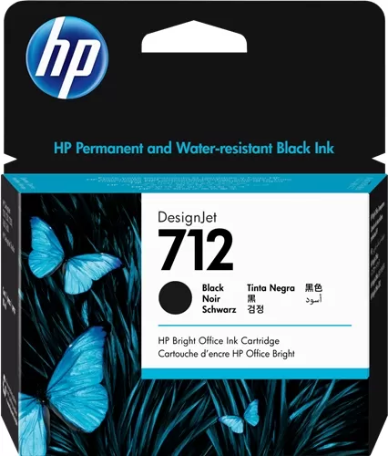 Cartucho Tinta Hp 712 Negro Original