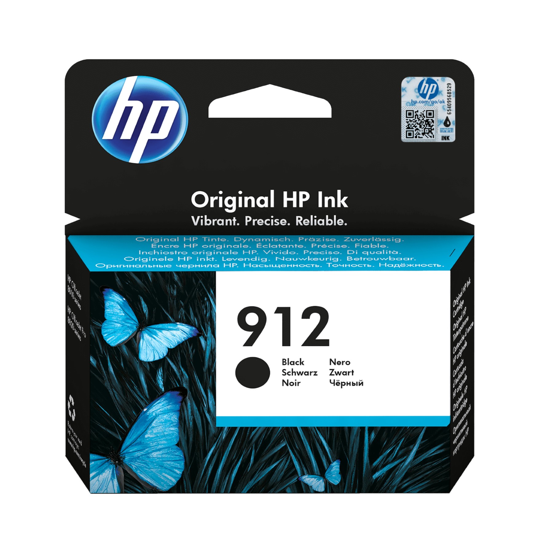 Cartucho Tinta Hp 912 Negro Original