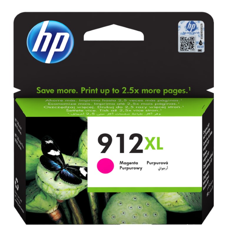 Cartucho Tinta Hp 912XL Magenta Original