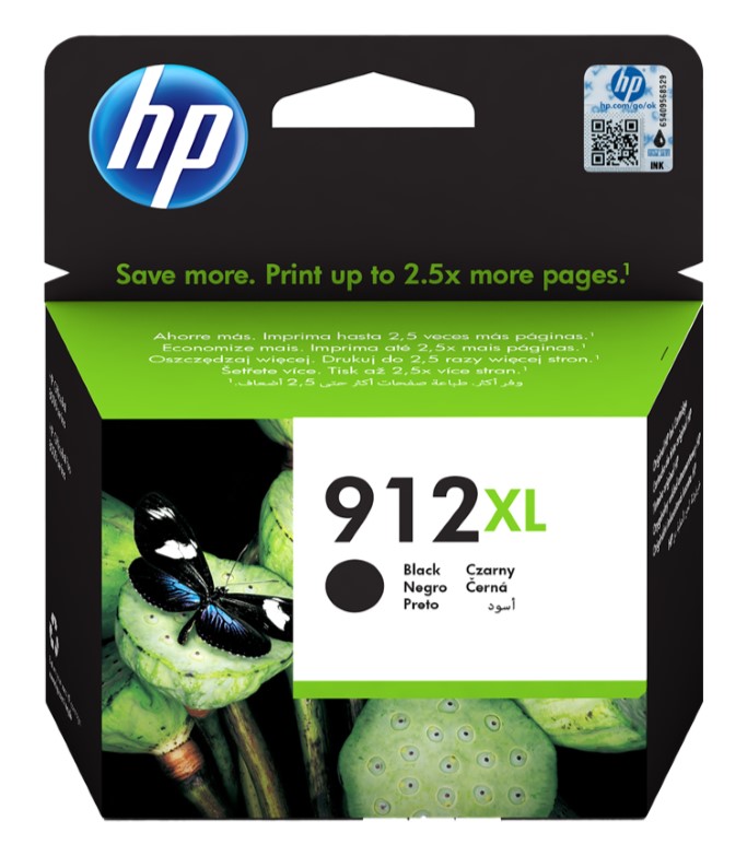 Cartucho Tinta Hp 912XL Negro Original