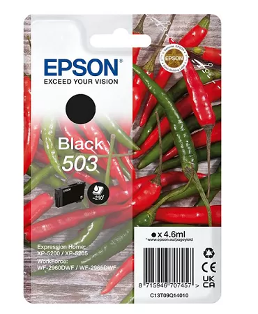 Cartucho Tinta Epson 503 Negro Original